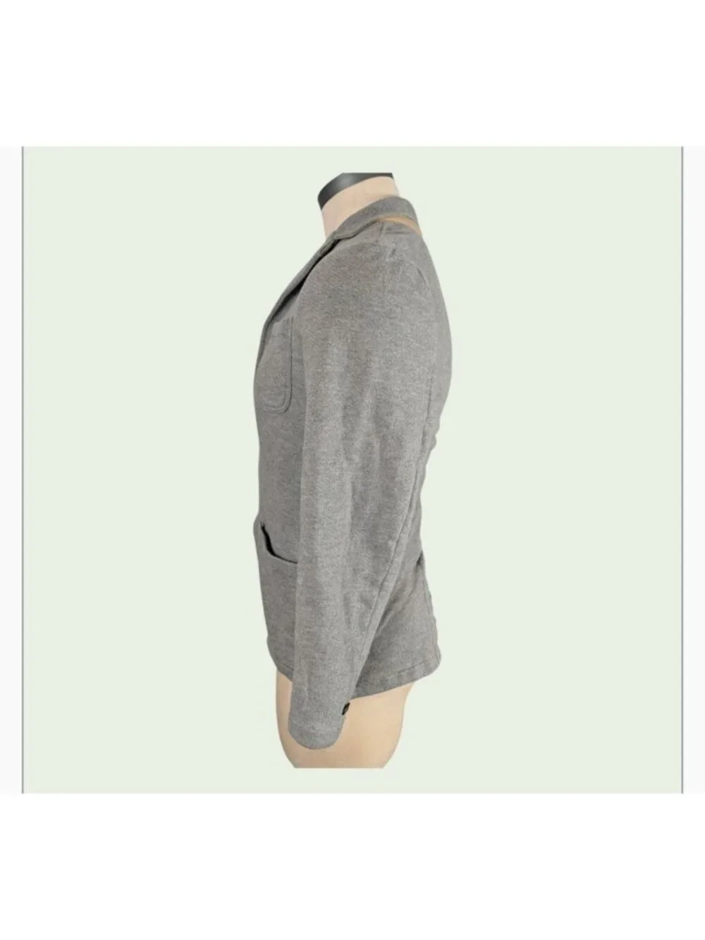Faherty Reserve the Inlet Blazer Gray Cotton Blend Men's size M